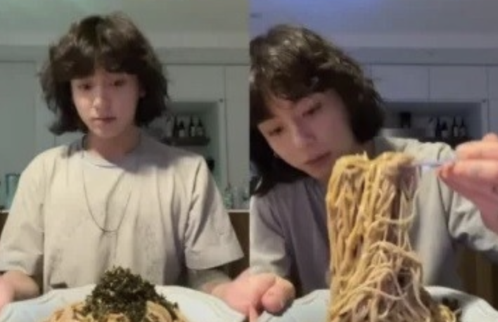 온라인에서 대박났다…방탄소년단 정국의 막국수 레시피