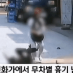 신림동 칼부림, 여친보다 먼저 도망친 남친 영상