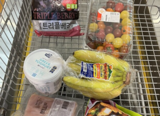 이렇게 장 보고 8만원이라니…충격 사진