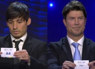 유로2024 조추첨 도중 들린 여자 신음소리, 범인은? 유로2024 조추첨식