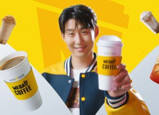 손흥민 골 터지자 메가커피 알바생들이 단체로 올린 글 메가커피 홈페이지