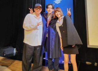 윤민수가 이혼한 전처와 윤후 졸업식 참석해 찍은 사진