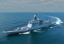 HD현대·한화오션, 호주 정부와 ’10조’ 호위함 사업 물밑 협상 FFG-826 천안함 모습