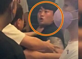 김호중이 3년 전 용역 깡패들과 욕하고 싸움 벌이는 영상