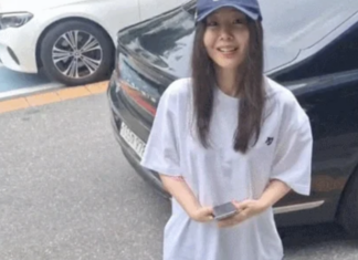 “환하게 웃었다”…민희진, 용산경찰서 출두 패션