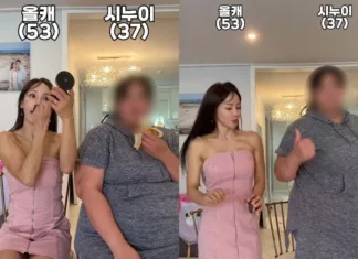 미나 53세, 시누이 37세…몸매와 나이 비교 영상은 왜 올려?