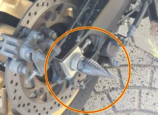 바퀴에 드릴비트 달고 다닌 ‘현실판 매드맥스’ 운전자