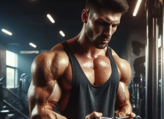 1시간 동안 팔굽혀펴기 500개, 근육 펌핑 효과 검증 근력 운동하는 모습