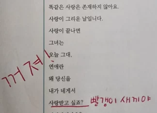 반품된 책 폈더니 “꺼져! 빨갱이 새끼야“ 테러당했다는 작가