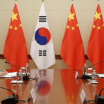한중 정상 회의 모습