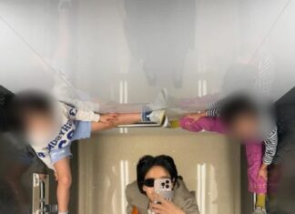 박살난 공중도덕?…김나영 아들 엘리베이터 예절 논란