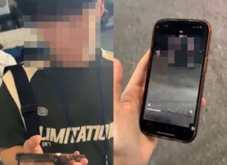 중국 모터쇼에서 여성 몰래 촬영하다 걸린 한국 남고생