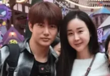 이혼했다던 함소원 진화 가족, 롯데월드서 다정한 모습 포착됐다