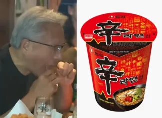 엔비디아 젠슨 황이 한국 떠나며 먹은 마지막 식사는?