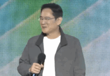 “왜 이렇게 아이폰이 많아요”…약간 취한 것 같은 이재용