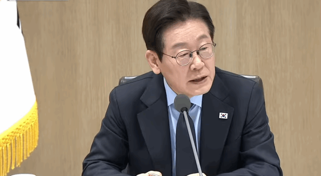 제49회 국무회의 이재명대통령 발언 모습