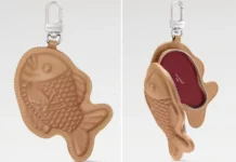 루이비통 붕어빵 키링 실화?