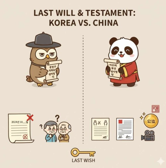 한국·중국 유언법이 바꾸는 상속 판결